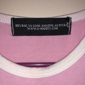 Omighty acidic crop top